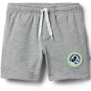 NWT- Janie and Jack Disney Mickey Mouse Patch Short